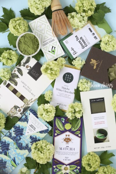 Matcha Chocolate Bars