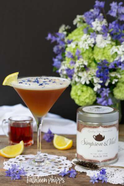 Earl Grey Marteani cocktail